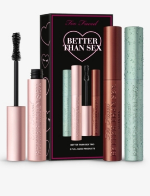 TOO FACED: Better Than Sex Mascara Trio Set worth £84