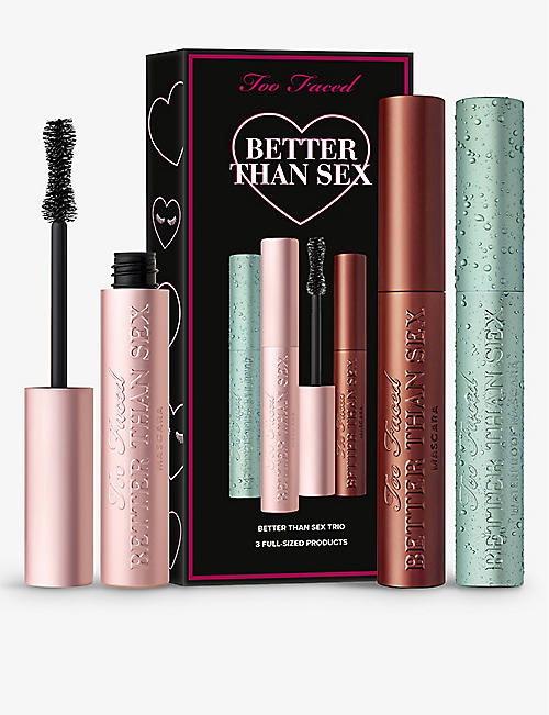 TOO FACED: Better Than Sex Mascara Trio Set worth £84