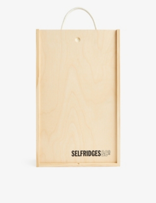 SELFRIDGES SELECTION: Two-bottle wooden wine box