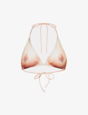 Jean Paul Gaultier Woman Pink Swimwear In Lightnude