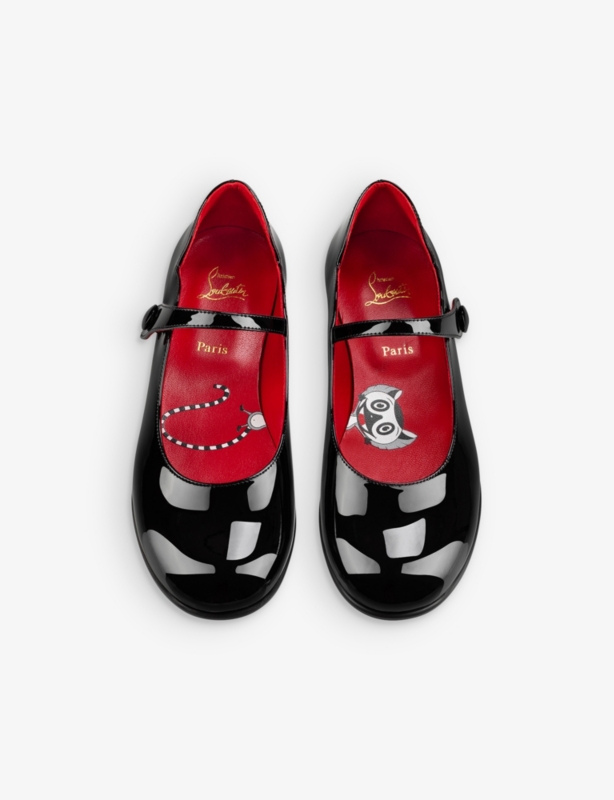 Melodie Chick patent-leather pumps 4-9 years