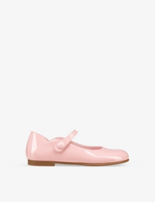 Shop Christian Louboutin Girls Rosy Kids Melodie Chick Patent-leather Pumps 4-9 Years In Pink