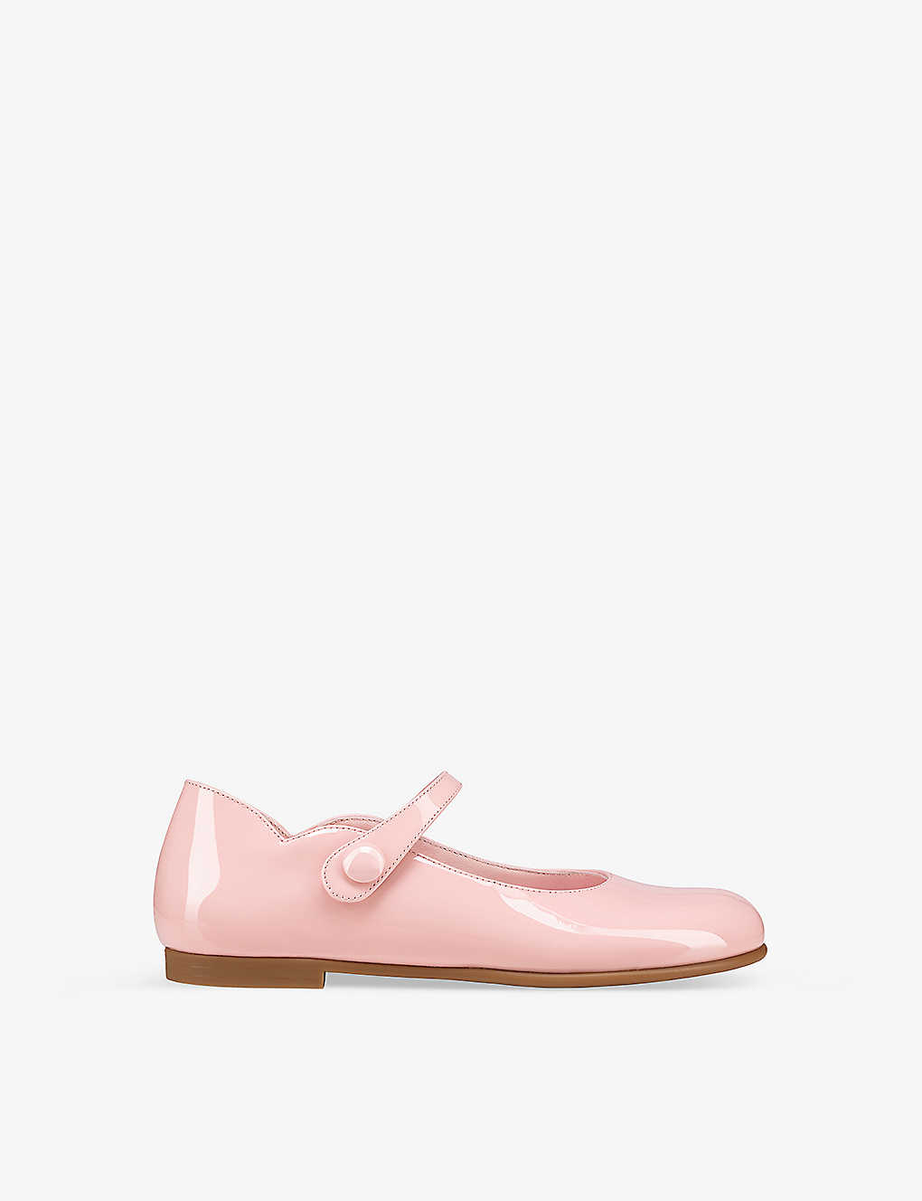 Shop Christian Louboutin Melodie Chick Patent-leather Pumps 4-9 Years In Pink