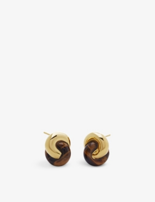 Monica Vinader Womens Yellow Gold X Kate Young 18ct Yellow Gold-plated Vermeil Sterling-silver And T In Yellow Gold