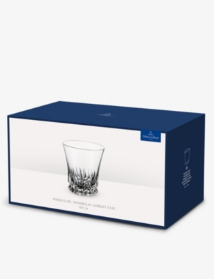 Villeroy & Boch Grand Royal Crystal Water Glass Set Of Two