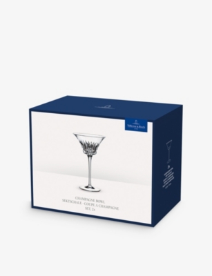 Villeroy & Boch Grand Royal Champagne Coupe Set
