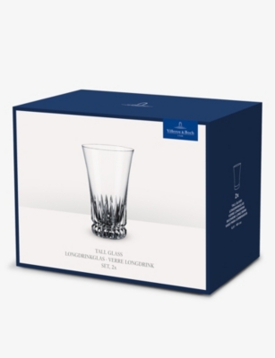 Villeroy & Boch Grand Royal Crystal Tall Glass Set Of Two