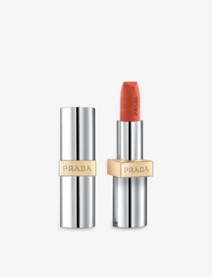 Shop Prada Fauve Hyper Matte Monochrome Refillable Lipstick 3.8g