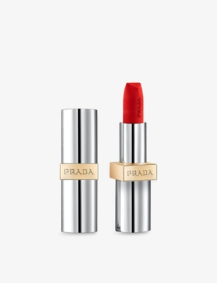 Prada Lava Hyper Matte Monochrome Refillable Lipstick 3.8g In Lava