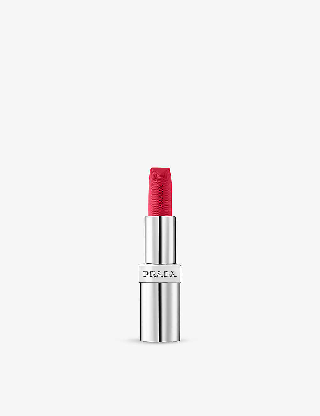 Prada Soft Matte Monochrome Refillable Lipstick 3.8g In Pourpre