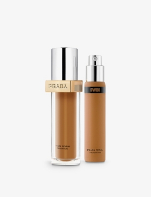 Prada Reveal Skin Optimising Refillable Foundation In Dw80