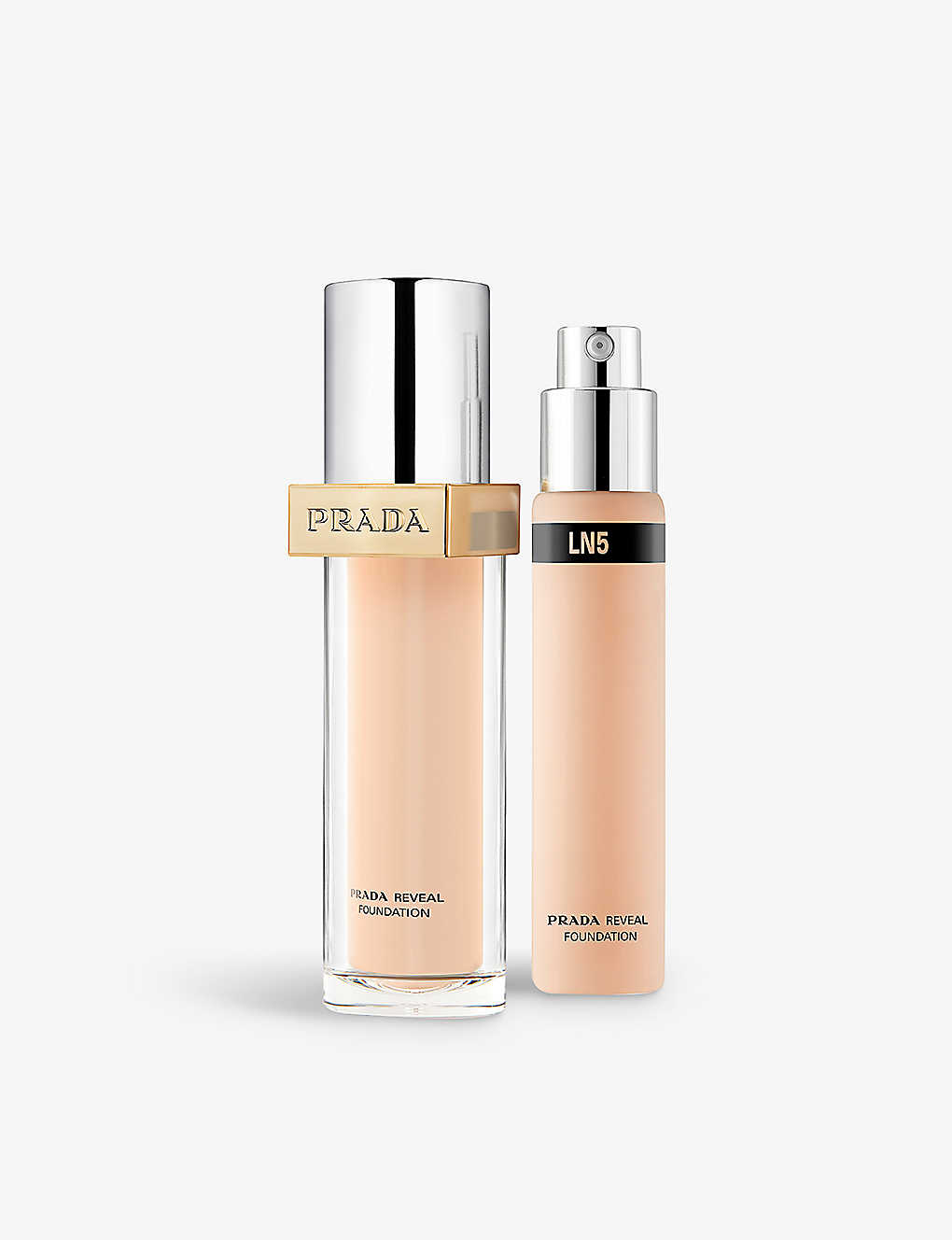 Prada Reveal Skin Optimising Refillable Foundation In Ln5