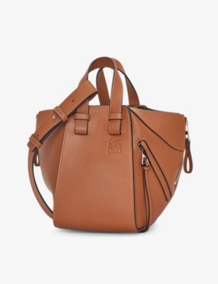 LOEWE: Hammock small leather shoulder bag