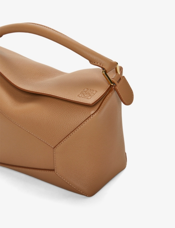 Puzzle Edge small leather cross-body bag