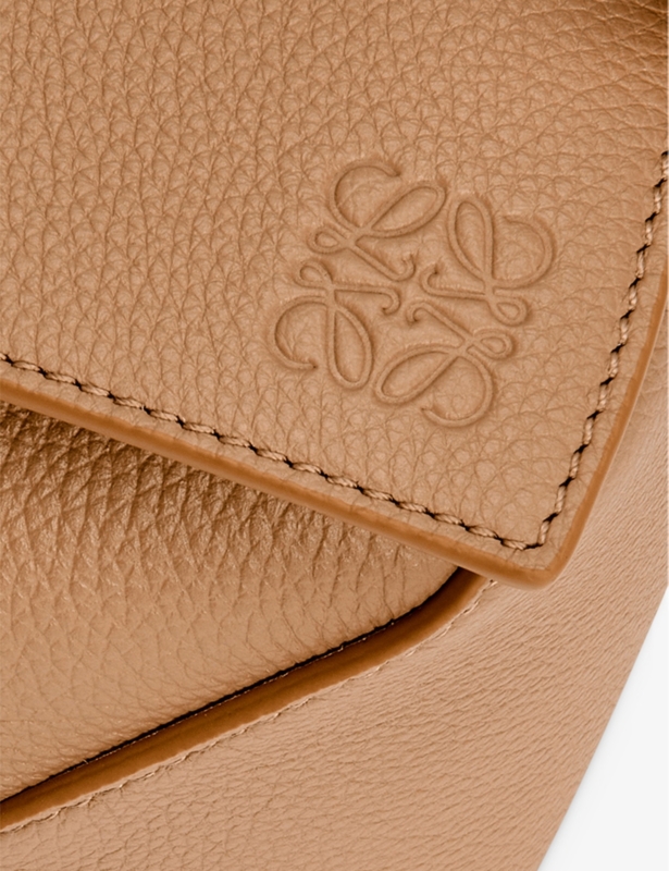 Puzzle small leather shoulder bag
