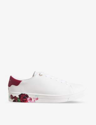 Leather ted clearance baker womens trainers