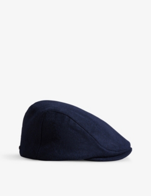 ted baker black flat cap