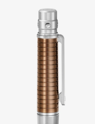 CARTIER: Santos de Cartier large palladium-plated ballpoint pen