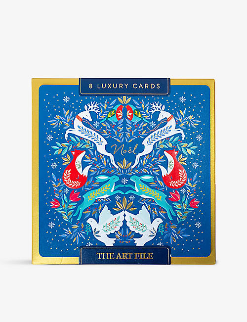 SELFRIDGES EDIT: Merry and Bright Christmas cards pack of eight