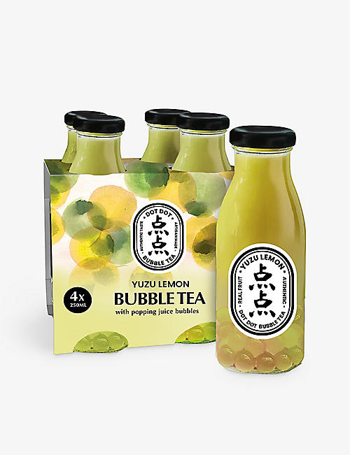 DOT DOT: Yuzu Lemon bubble tea four pack