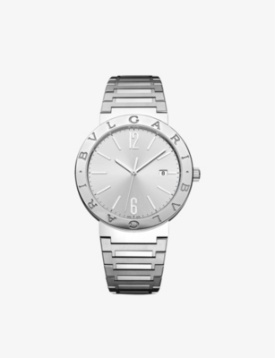 Bvlgari Unisex Stainless Steel Stainless Steel Bb41c6sshmsd Bulgari Bulgari Stainless-steel Automati