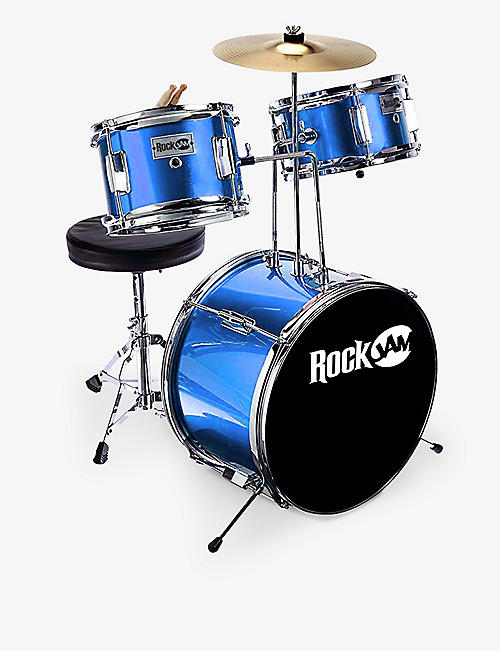 MUSIC: RockJam three-piece junior drum kit