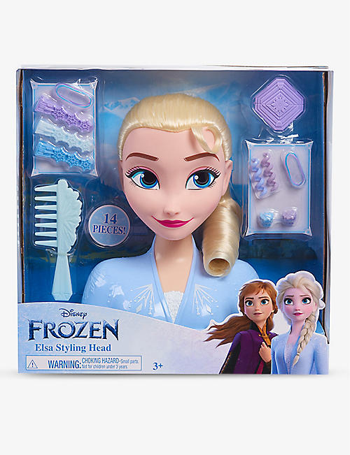 DISNEY PRINCESS：Frozen Elsa 造型头玩具套装