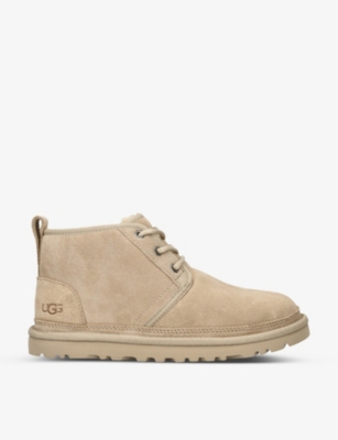 UGG Neumel logo debossed suede ankle boots Selfridges