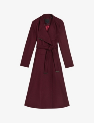 Ted baker double outlet breasted coat