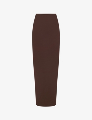 SKIMS: Fits Everybody high-rise stretch-jersey maxi skirt