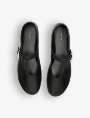 The Row Boheme Mj Ballet Flats In Nappa Leather In Black