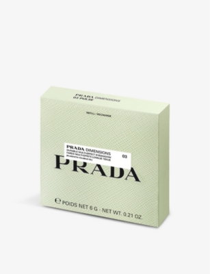PRADA: Dimensions Durable eyeshadow palette refill 6g