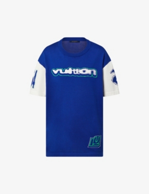 Louis Vuitton Green Cotton Big Logo Galaxy Print Crew Neck T-Shirt XXL  Louis Vuitton | The Luxury Closet