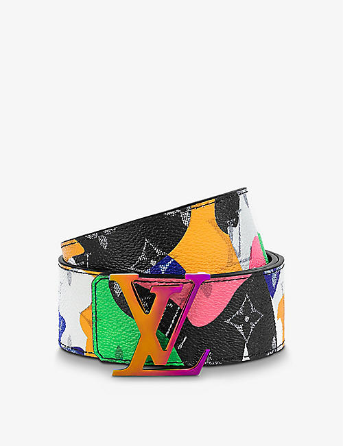 Louis Vuitton Men Casual Multicolor Belt Multicolor - Price in India
