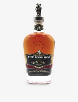 WHISKY AND BOURBON: WhistlePig The Boss Hog VIII: LapuLapu's Pacific straight rye whiskey 700ml