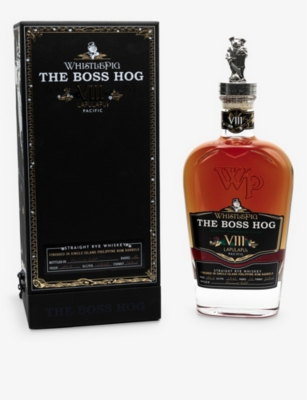 WHISKY AND BOURBON: WhistlePig The Boss Hog VIII: LapuLapu's Pacific straight rye whiskey 700ml