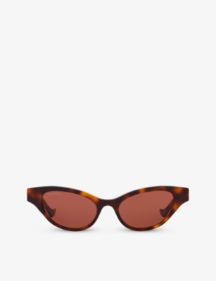 GUCCI: GG1298S cat-eye acetate sunglasses