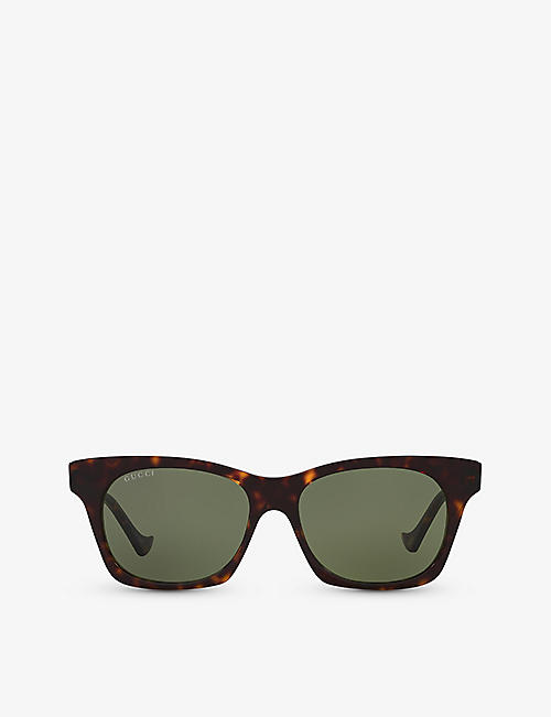 GUCCI: GG1299S cat-eye acetate sunglasses