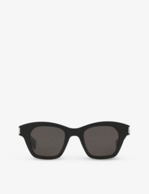 SAINT LAURENT: SL592 square-frame acetate sunglasses