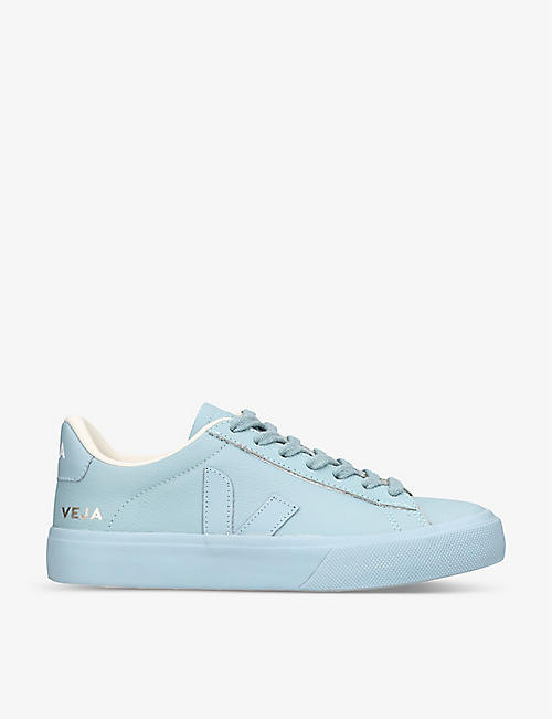 VEJA: Women's Campo Full Steel leather low-top trainers