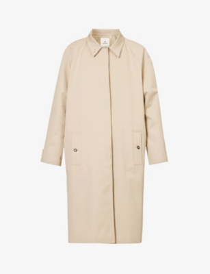 ANINE BING Randy boxy fit stretch cotton coat Selfridges