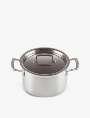 Shop Le Creuset 3-ply Stainless-steel Deep Casserole Dish