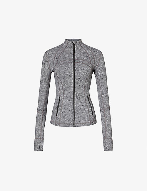 LULULEMON: Define funnel-neck fitted stretch-woven top