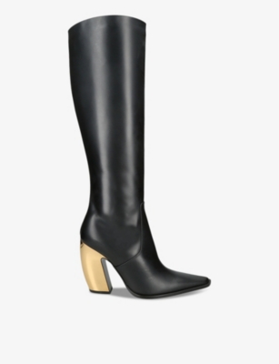 BOTTEGA VENETA: Tex leather knee-high boots