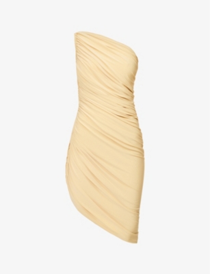 Norma kamali hotsell woven ruched dress