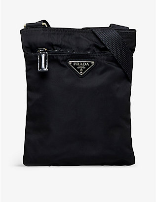 RESELFRIDGES: Pre-loved Prada Tessuto nylon cross-body bag