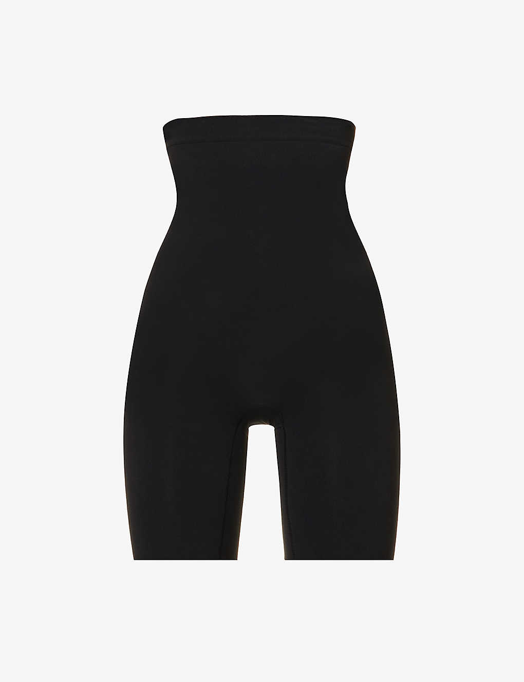 Spanx Thinstincts 2.0 High-rise Shorts In Very Black