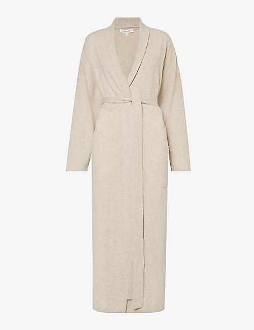 CHINTI AND PARKER: Shawl-neck relaxed-fit wool and cashmere-blend robe