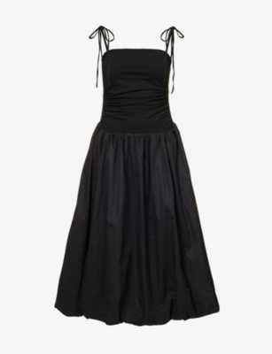 AMY LYNN - Alexa spaghetti-strap stretch-cotton maxi dress | Selfridges.com