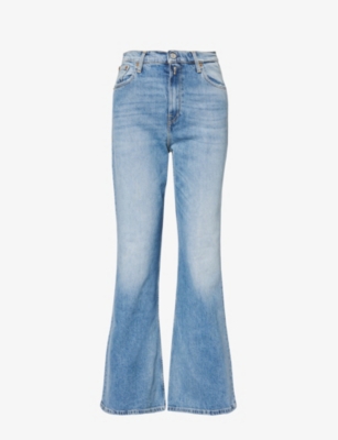 REPLAY - Teia regular-fit flared-leg stretch-denim jeans | Selfridges.com